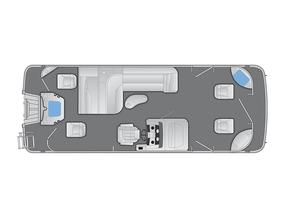 Bennington Marine SX Line 23 SX Fish 2025 alt