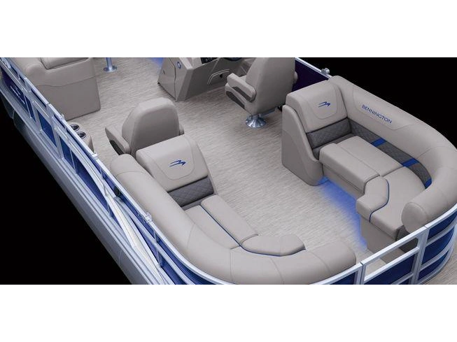 Bennington Marine SX Line 20 SX Stern Radius Quad Bench 2025 alt