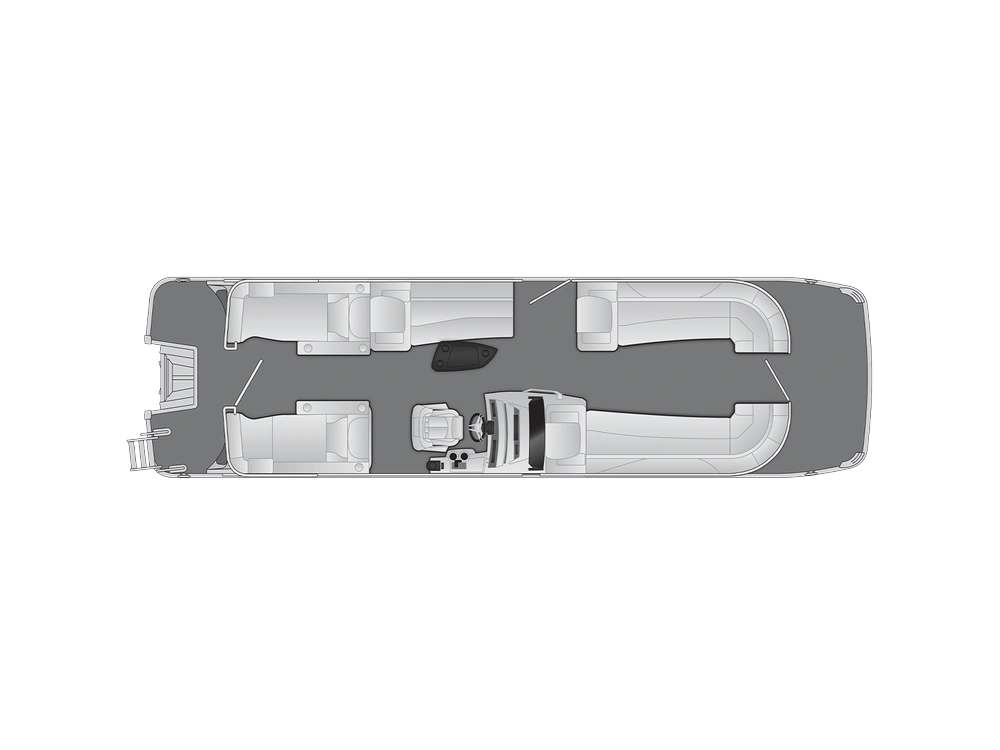 2025 Bennington Marine R Line 25 R Stern Lounge alt
