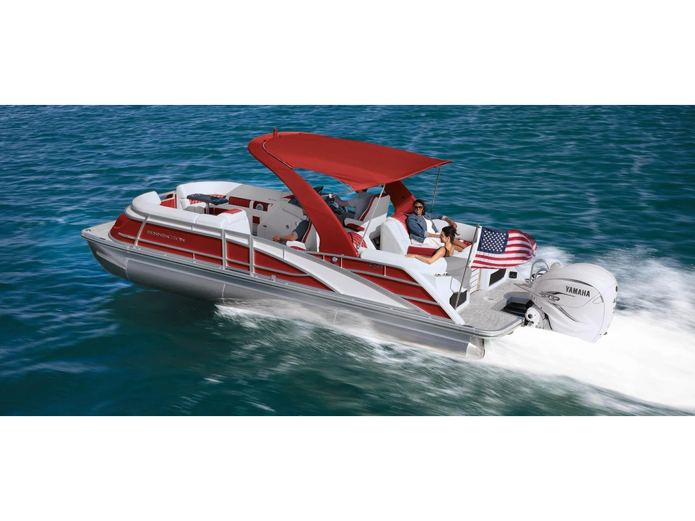 2025 Bennington Marine Q Line 25 Q Stern Radius Quad Bench alt