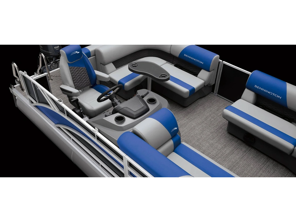 Bennington Marine S Line 20 S Stern Radius Quad Bench 2025 alt