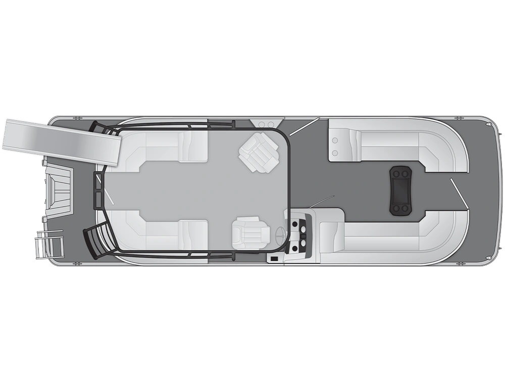 Bennington Marine SX Line 26 SX Top Deck 2025 alt