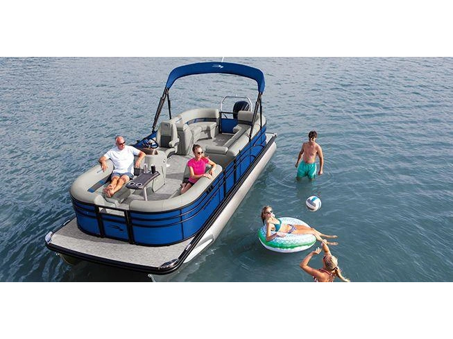 Bennington Marine SX Line 20 SX Stern Radius Quad Bench 2025 alt