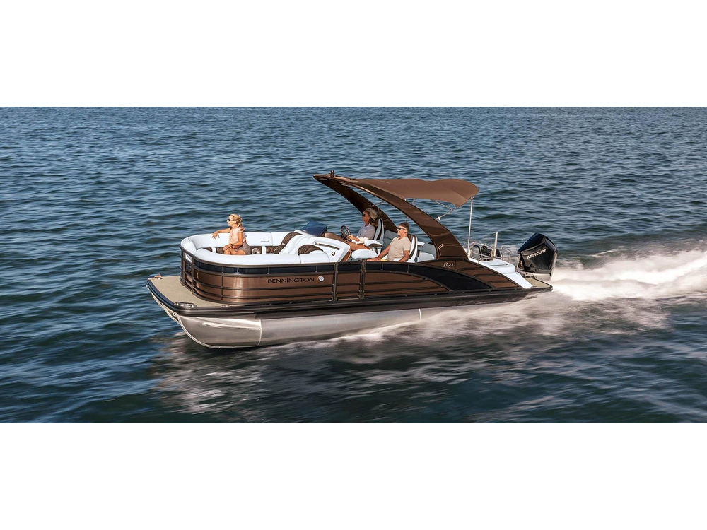 Bennington Marine R Line 23 R Quad Bench 2025 alt