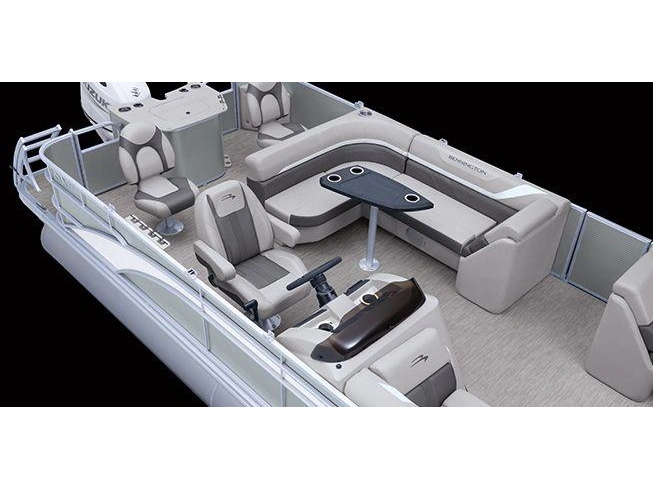Bennington Marine SX Line 20 SX Stern Radius Quad Bench 2025 alt