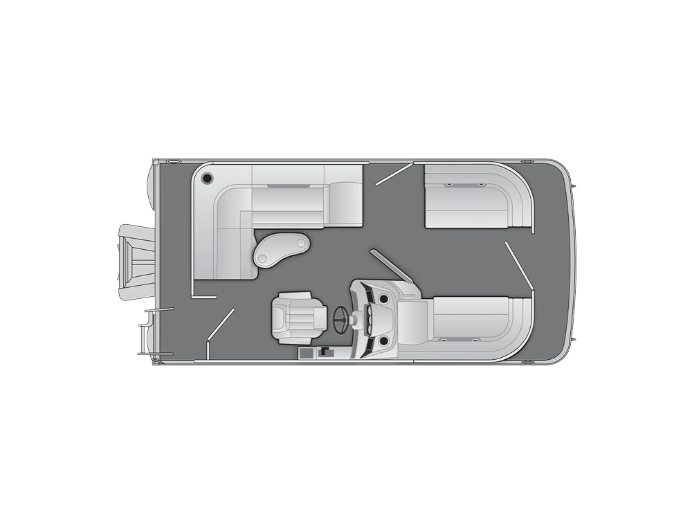 Bennington Marine S Line 16 S L-Bench 2025 alt