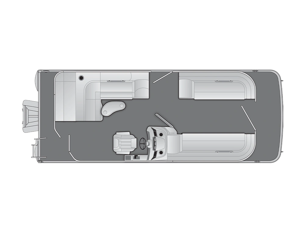 Bennington Marine S Line 21 S L-Bench 2025 alt