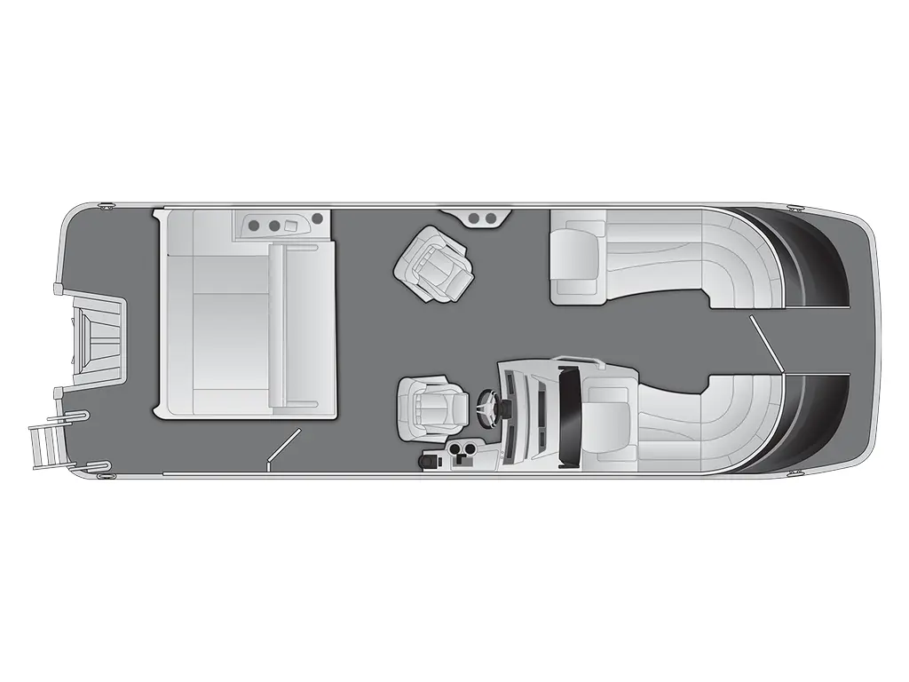 Bennington Marine 23 QX Swingback 2025