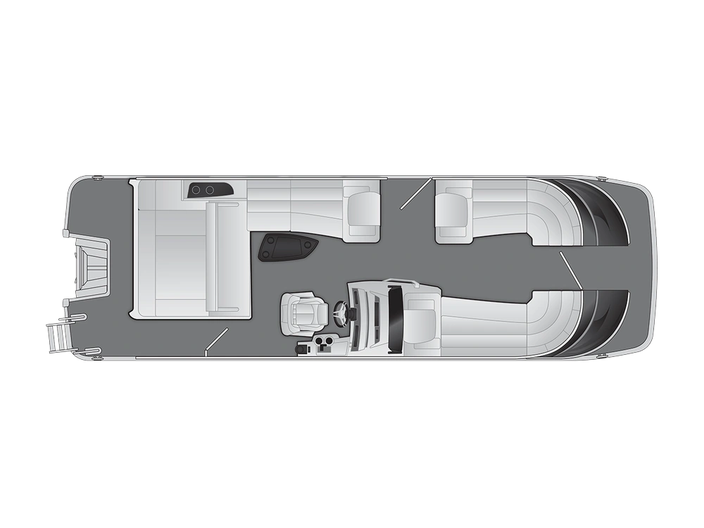 Bennington Marine Q Line 25 Q Swingback 2025 alt