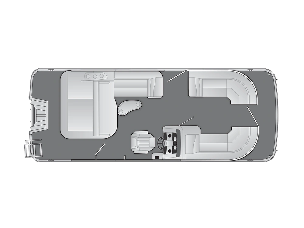 Bennington Marine SX Line 22 SX Swingback 2025 alt
