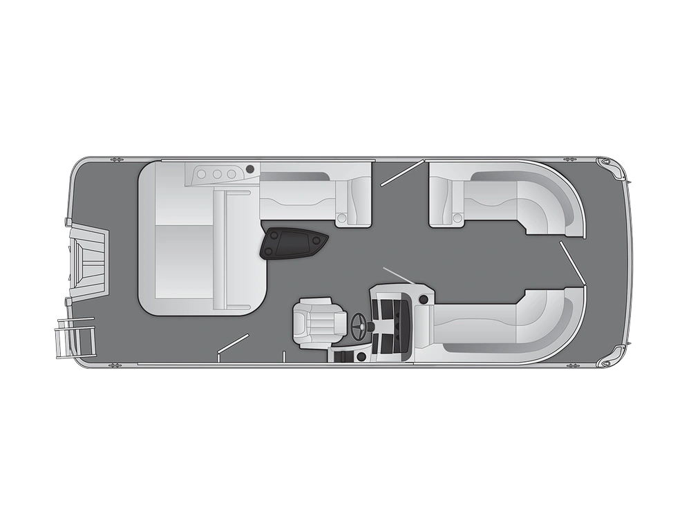 Bennington Marine L Line 22 L Swingback 2025 alt