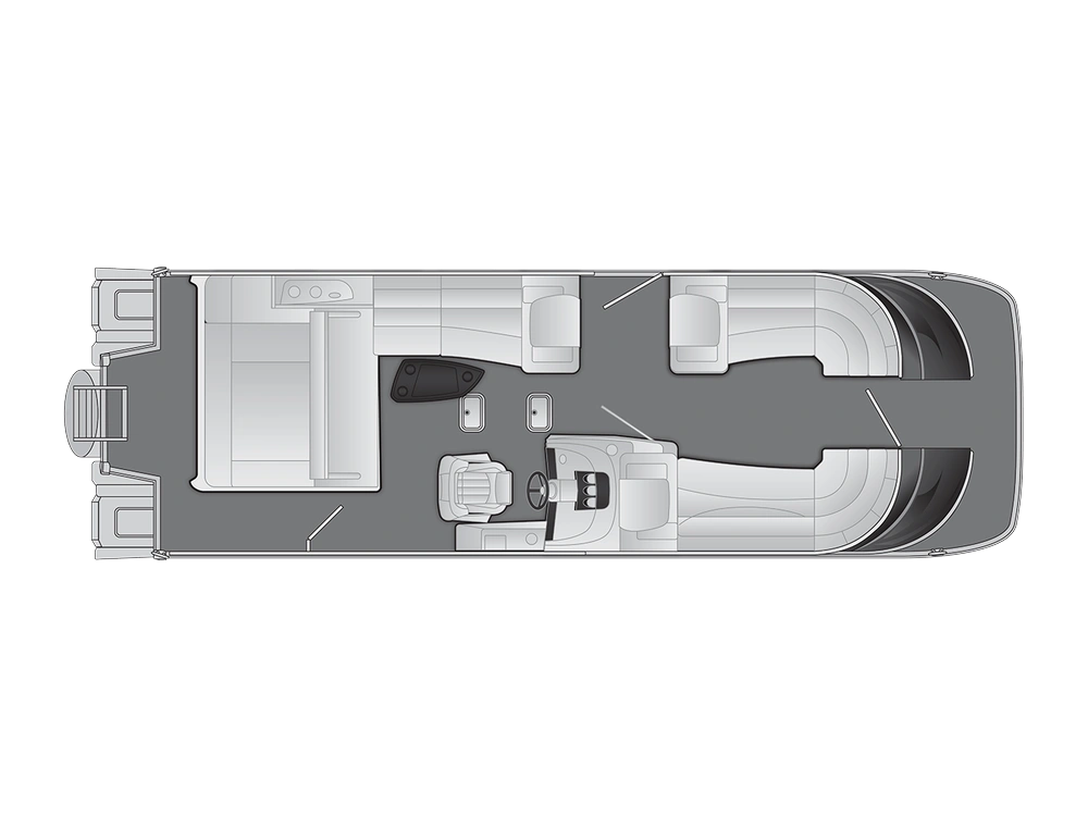 Bennington Marine Q Line 27 Q Swingback 2025 alt