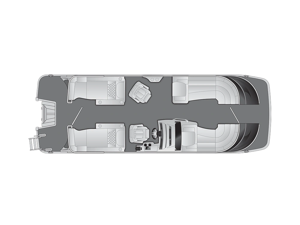 2025 Bennington Marine Q Line 23 Q Stern Lounge alt