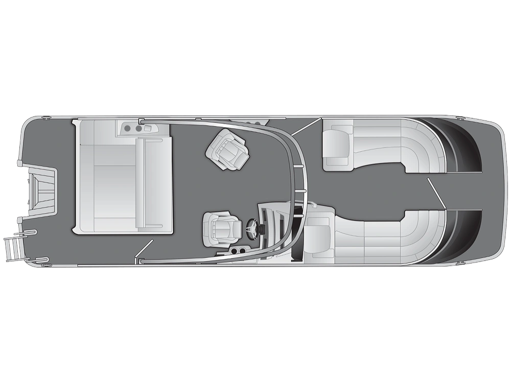 2025 Bennington Marine QX Line 25 QX Swingback alt