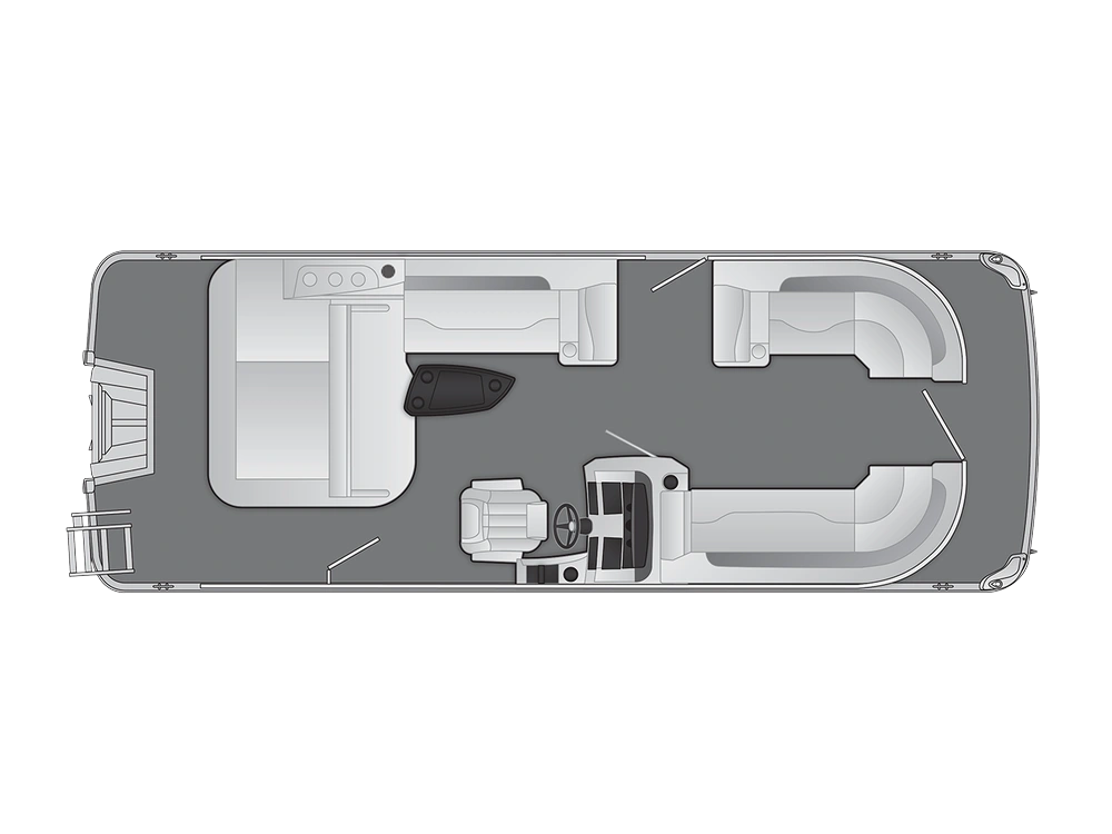 Bennington Marine L Line 23 L Swingback 2025 alt