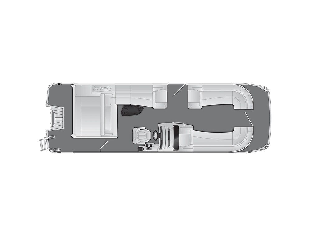 Bennington Marine R Line 25 R Swingback 2025 alt