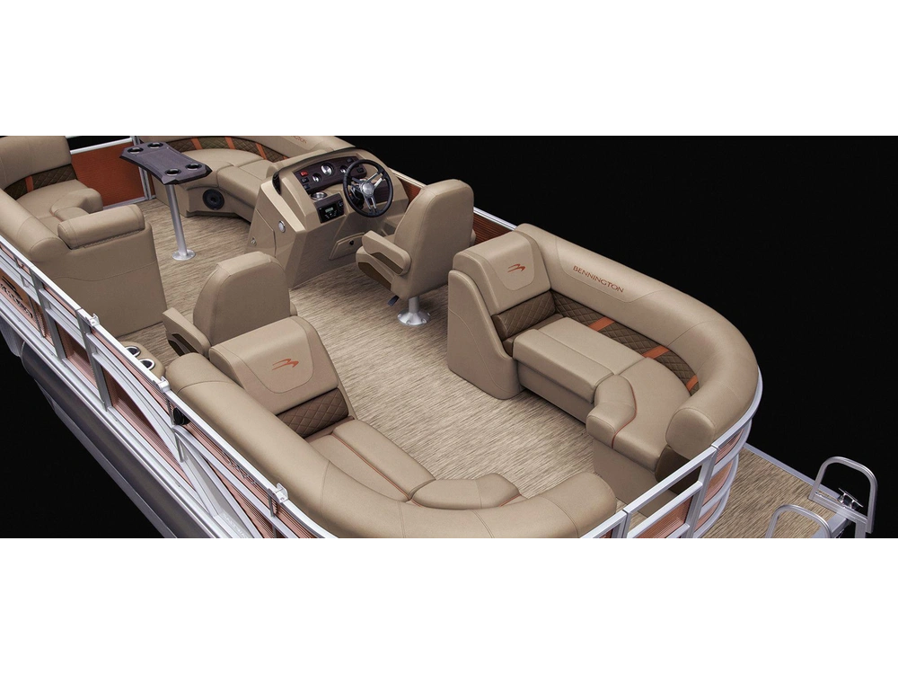 Bennington Marine SX Line 20 SX Stern Radius Quad Bench 2025 alt