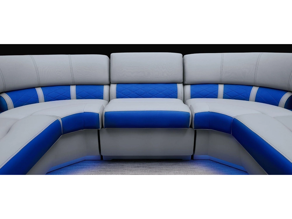 2025 Bennington Marine L Line 20 L Stern Radius Quad Bench alt