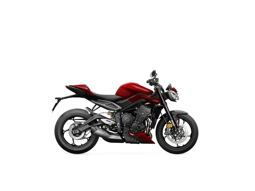 2025 Triumph Street Triple 765 Rs Carnival Red