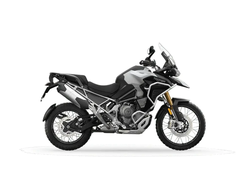 2025 Triumph Tiger 1200 Rally Explorer snowdonia white