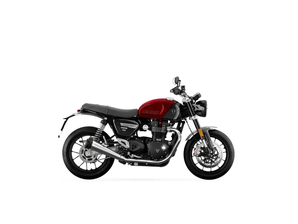 Triumph Speed Twin 1200 Carnival Red / Storm Grey 2025