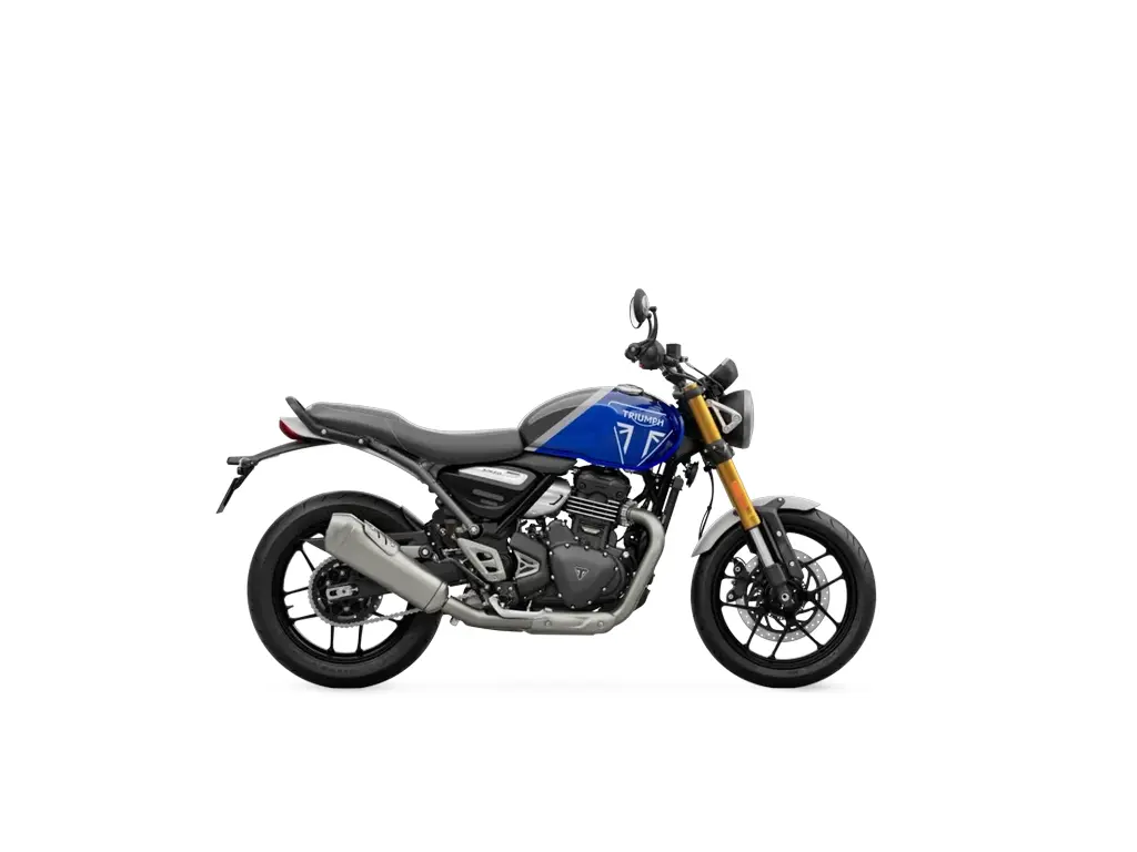 2025 Triumph Speed 400 Caspian Blue / Storm Grey