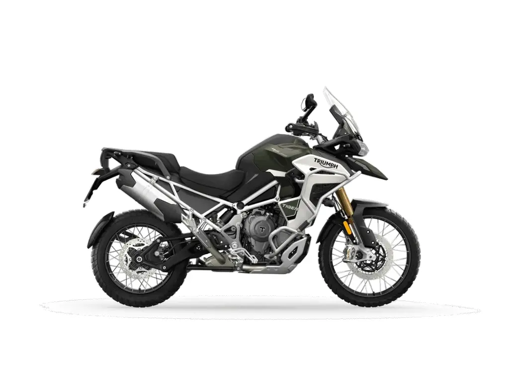 2025 Triumph Tiger 1200 Rally Explorer Matte Khaki Green