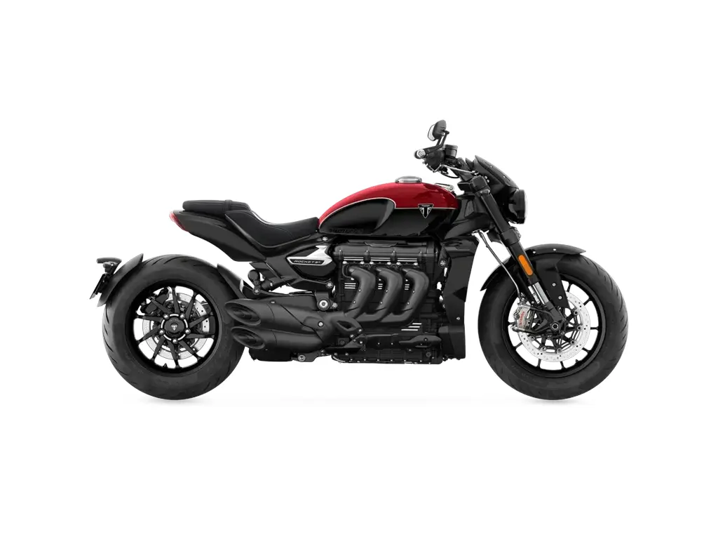 2025 Triumph Rocket 3 Storm R Carnival Red / Sapphire Black