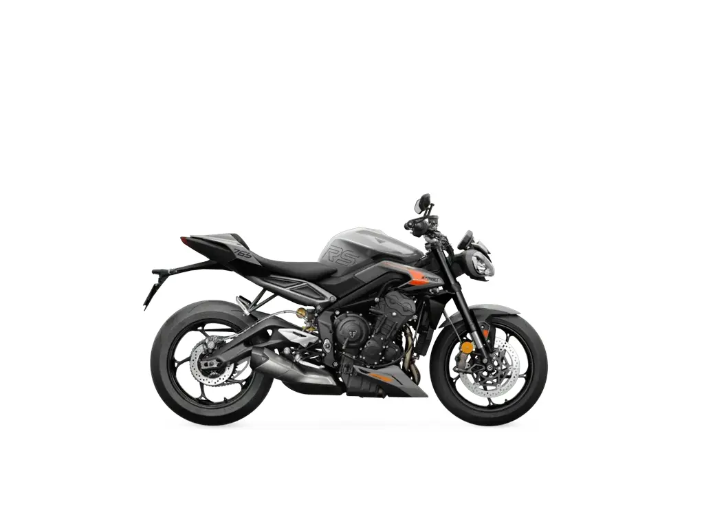 2025 Triumph Street Triple 765 Rs Silver Ice