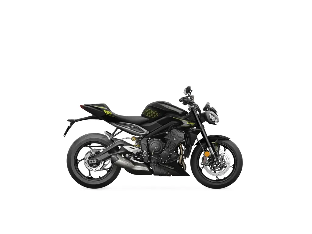 2025 Triumph Street Triple 765 Rs Phantom Black