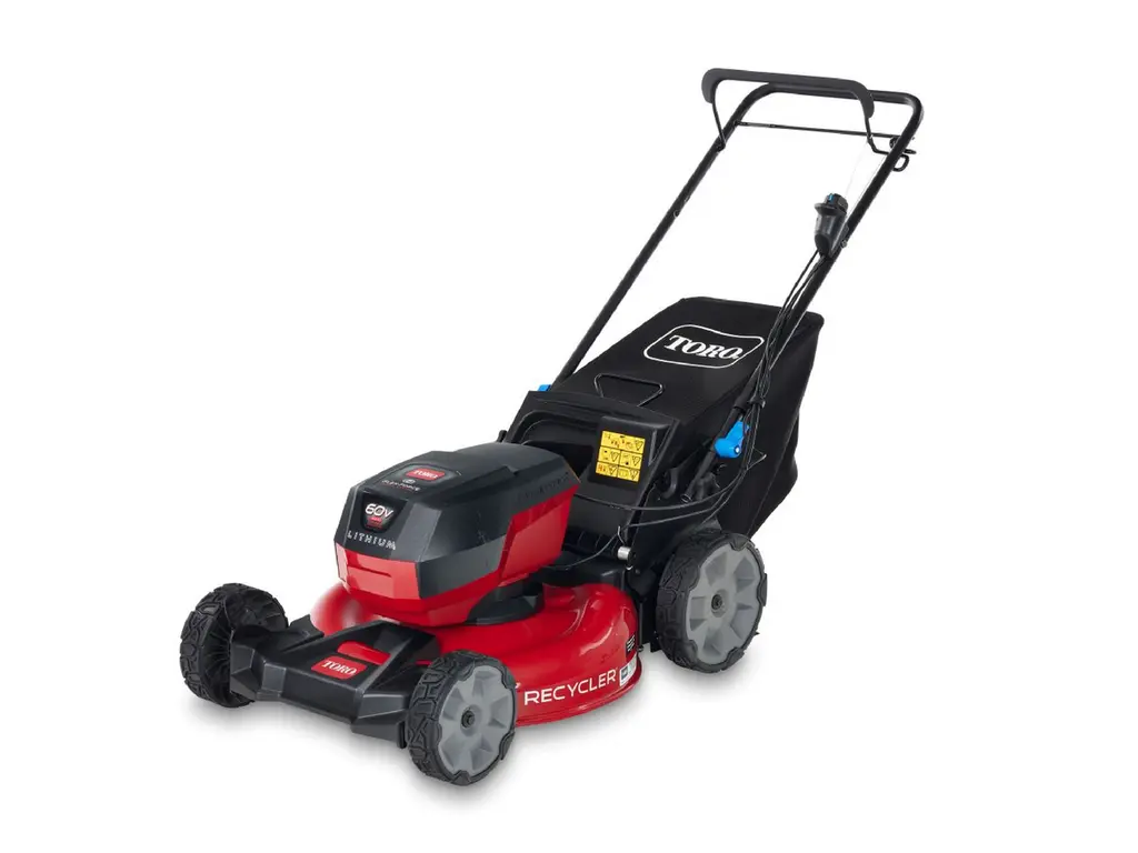 2025 Toro 60V Max* 21 in. (53 cm) Recycler® Self-Propel Lawn Mower - 6.0Ah Battery Included