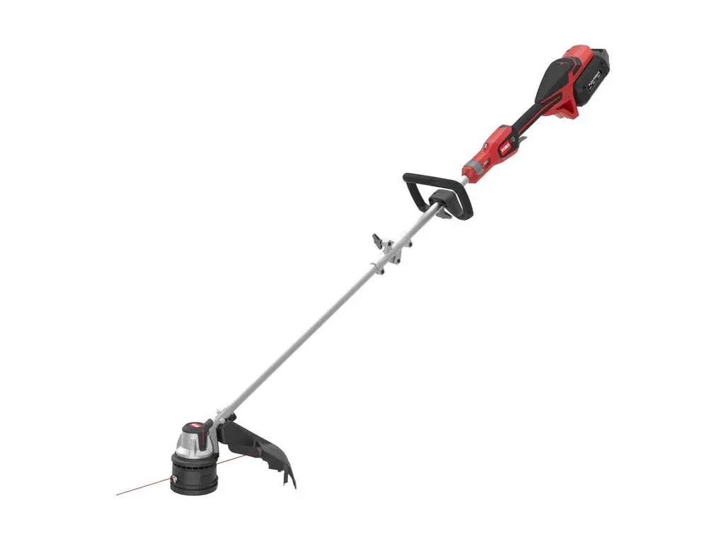 Toro Débroussailleuse à fil à manche télescopique, 60 V MAX*, 40,6 cm (16 po) – batterie de 2,0 Ah incluse 2025