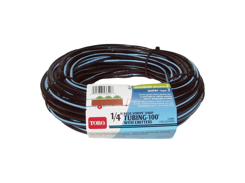 2025 Toro 1/4" (.6 cm) Tubing w/ Emitters