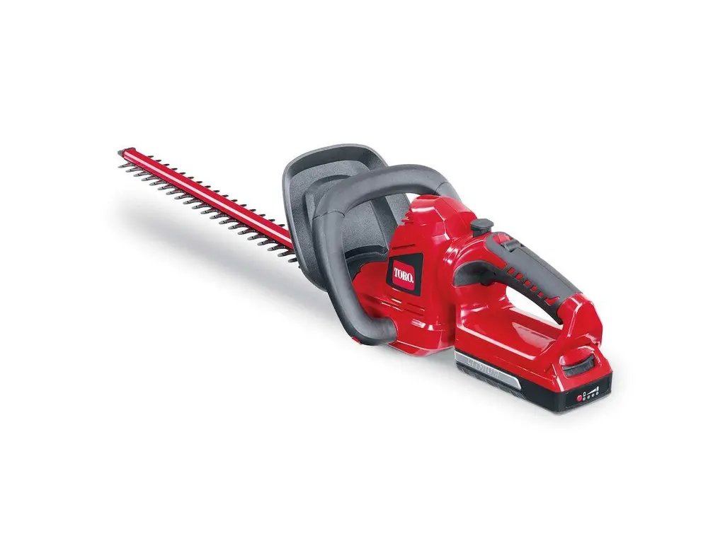 Toro Taille-haie de 20 V MAX* et 56 cm (22 po) – batterie de 2,0 Ah incluse (51494) 2025