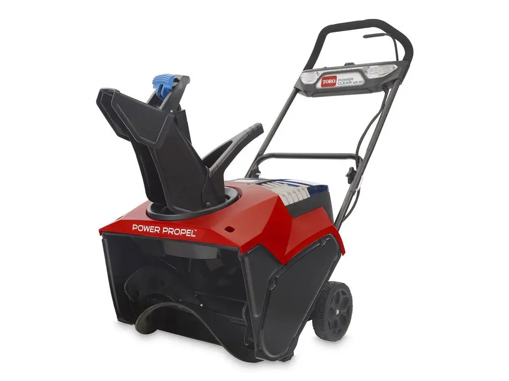 2025 Toro 60V MAX* 21 in. (53 cm) Power Clear® Self-Propel Single-Stage Snow Blower - Battery Not Included