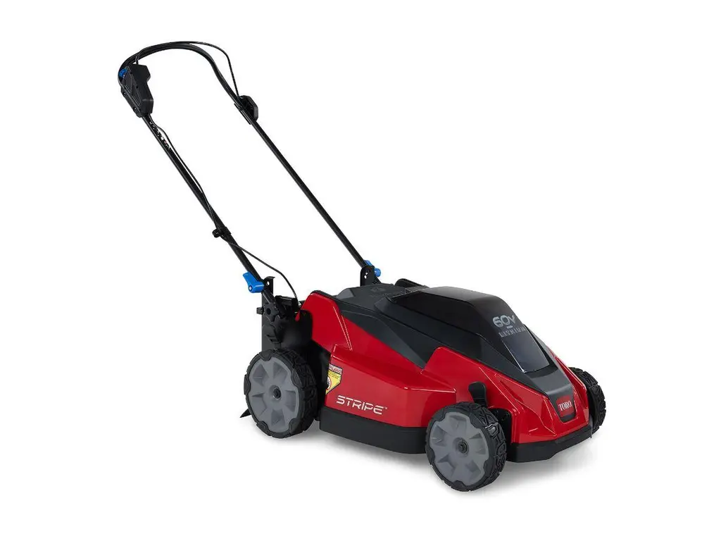 Toro Tondeuse à gazon poussée Stripe® de 60 V MAX* et 53 cm (21 po) – batterie de 4,0 Ah incluse 2025