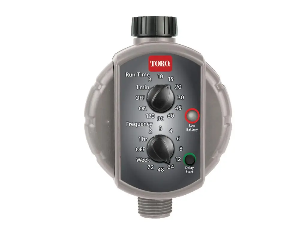 Toro Minuterie, À Pile, Extrémité De Tuyau, BSD 2025