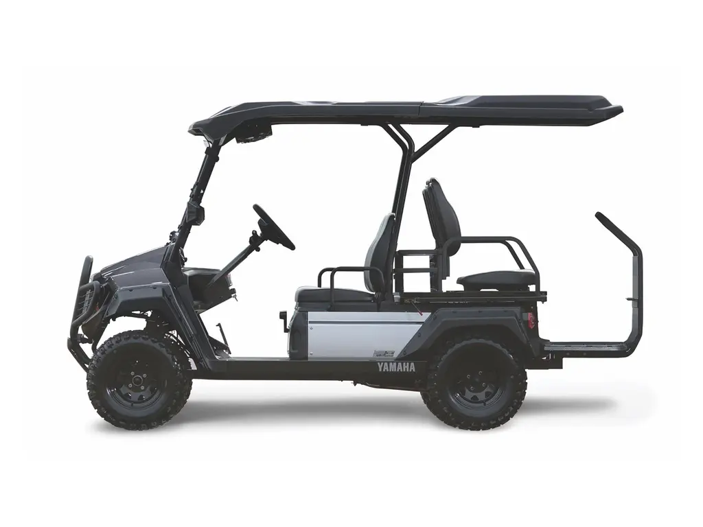 2025 Yamaha Golf Car UMAX Rally 2+2 Carbon Metallic
