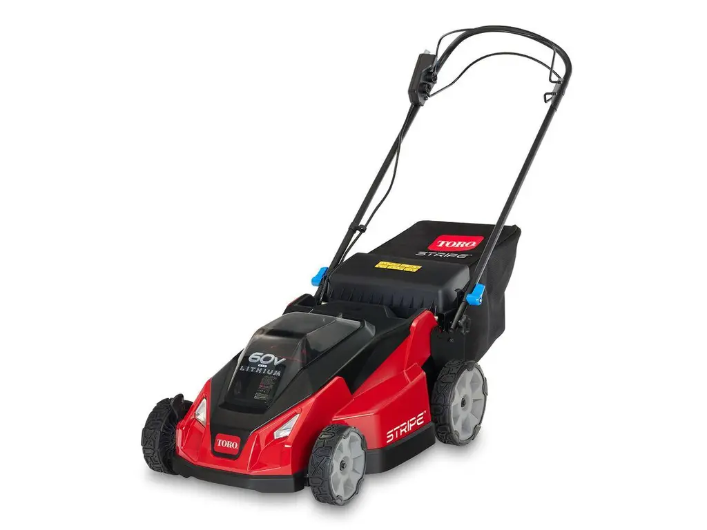 2025 Toro 60V MAX* 21 in. (53cm) Stripe® Dual-Blade Self-Propel Lawn Mower - 7.5Ah Battery Included