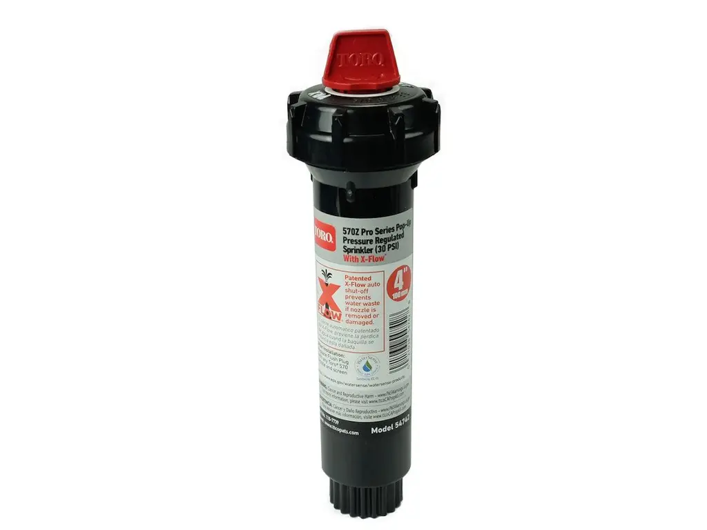 2025 Toro 4 in. spray head, body only, w/PR, X-FLOW