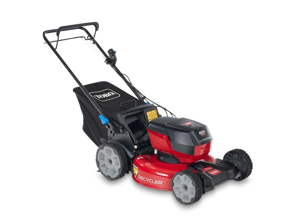2025 Toro 60V Max* 21 in. (53 cm) Recycler® Self-Propel Lawn Mower - 6.0Ah Battery Included 60V Max* 21 in. (53 cm) Recycler® Self-Propel Lawn Mower - 6.0Ah Battery Included alt