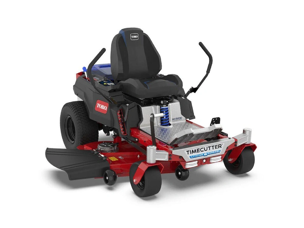 2025 Toro 60V MAX* 54 in. (137 cm) TimeCutter® MyRIDE® Zero Turn Mower - (5) 10.0Ah & (1) 4.0Ah Batteries Included 60V MAX* 54 in. (137 cm) TimeCutter® MyRIDE® Zero Turn Mower - (5) 10.0Ah & (1) 4.0Ah Batteries Included alt
