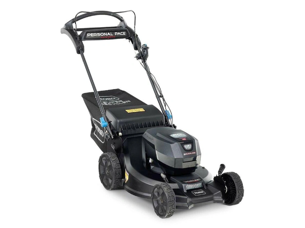 2025 Toro 60V Max* 21 in. (53 cm) Super Recycler® w/Personal Pace® Lawn Mower - 7.5Ah Battery Included (21566) 60V Max* 21 in. (53 cm) Super Recycler® w/Personal Pace® Lawn Mower - 7.5Ah Battery Included (21566) alt