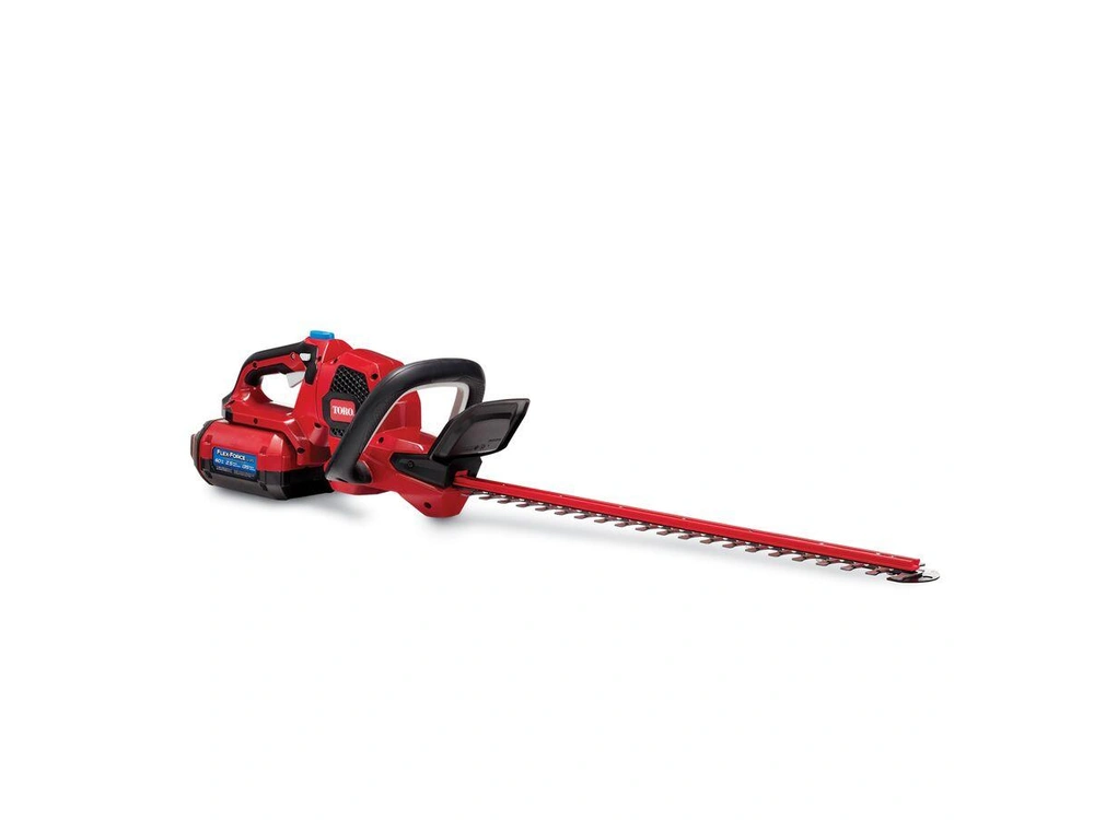 2025 Toro 60V MAX* 24 in. (60.96 cm) Brushless Hedge Trimmer - 2.0Ah Battery Included 60V MAX* 24 in. (60.96 cm) Brushless Hedge Trimmer - 2.0Ah Battery Included alt