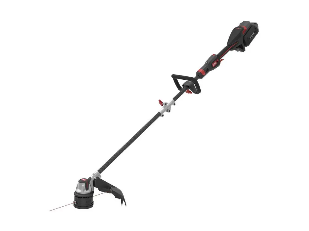 Toro Débroussailleuse à fil à manche télescopique en fibre de carbone, 60 V MAX*, 43,2 cm (17 po) – batterie de 2,5 Ah incluse 2025