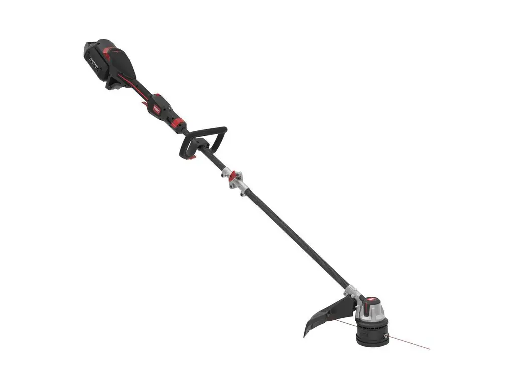 Toro Débroussailleuse à fil à manche télescopique en fibre de carbone, 60 V MAX*, 43,2 cm (17 po) – batterie de 2,5 Ah incluse 2025