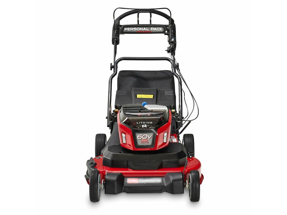 2025 Toro 60V MAX* 30 in. (76 cm) eTimeMaster® w/Personal Pace® Lawn Mower - 10.0Ah + 5.0Ah + 2.5Ah Batteries Included 60V MAX* 30 in. (76 cm) eTimeMaster® w/Personal Pace® Lawn Mower - 10.0Ah + 5.0Ah + 2.5Ah Batteries Included alt