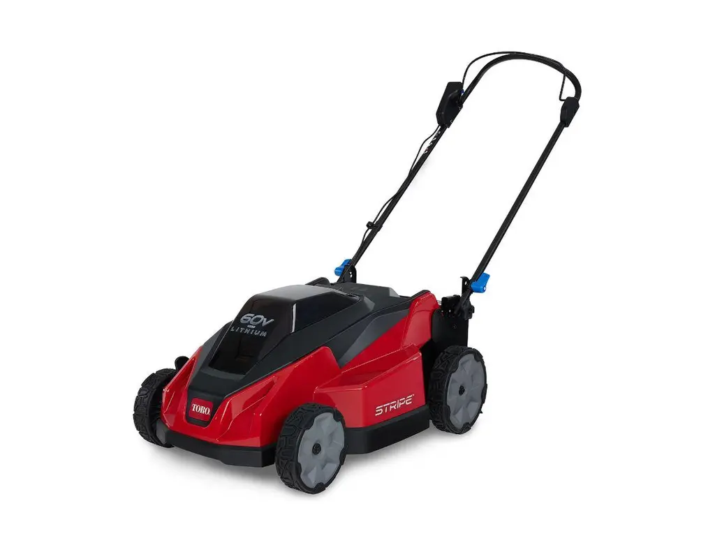 Toro Tondeuse à gazon poussée Stripe® de 60 V MAX* et 53 cm (21 po) – batterie de 4,0 Ah incluse 2025