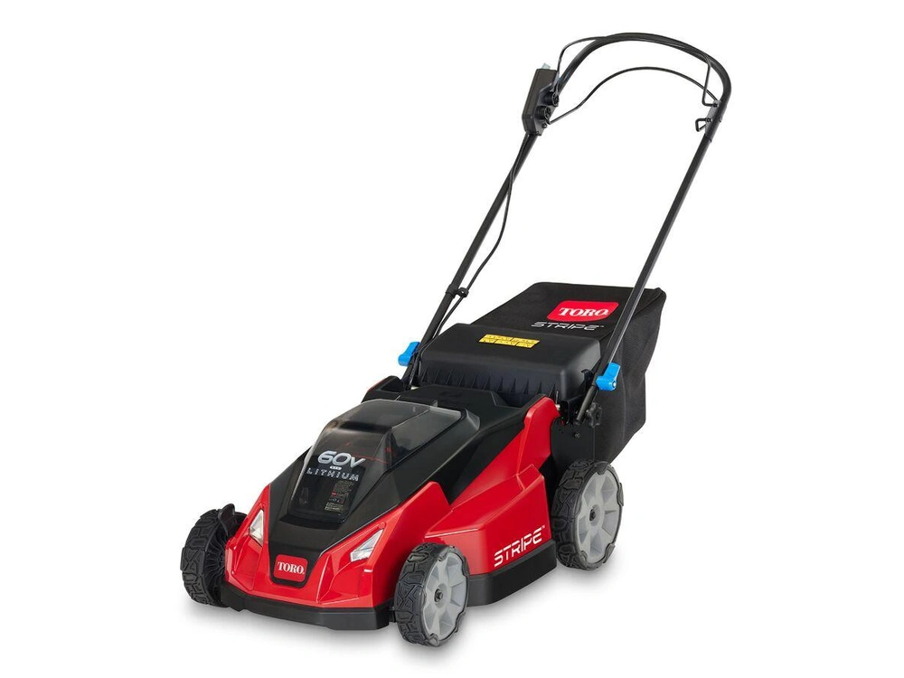 2025 Toro 60V MAX* 21 in. (53cm) Stripe® Self-Propel Lawn Mower - 6.0Ah Battery Included 60V MAX* 21 in. (53cm) Stripe® Self-Propel Lawn Mower - 6.0Ah Battery Included alt