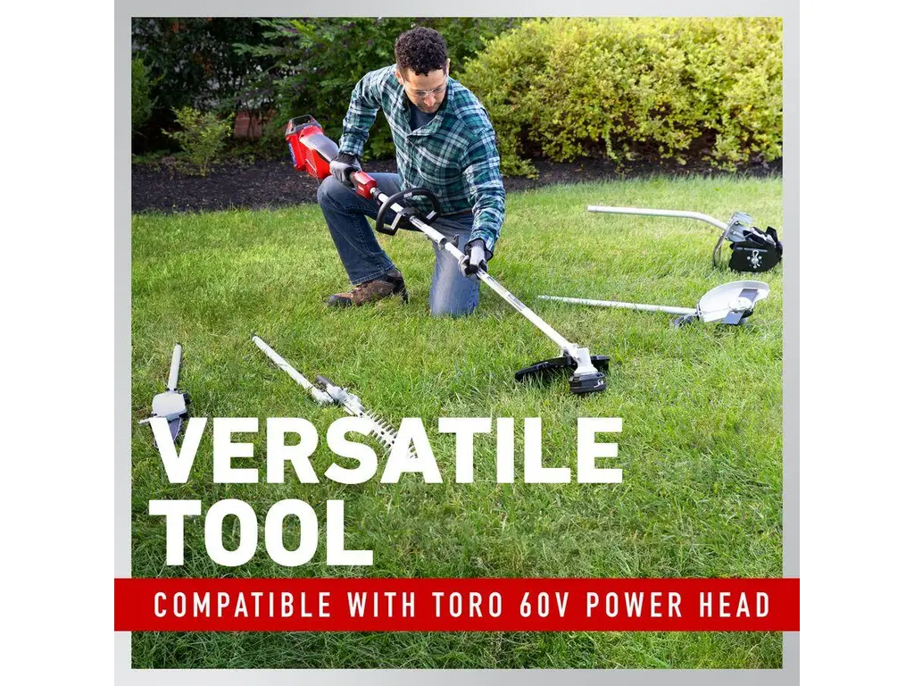 Toro Débroussailleuse à fil de 60 V MAX* et 40,6 cm (16 po) pouvant accueillir des accessoires – batterie non incluse 2025